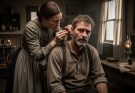 Part1: She was married off over a fifty-dollar bet to a deaf farmer everyone called a monster. But the night Clara stuck a pair of tweezers into his ear, she discovered Elias hadn’t been born deaf… someone had condemned him. In Blackwood, they laughed at her at the altar. They called her “the fat girl” right up until her wedding day. And no one imagined that this humiliated girl would be the only one capable of pulling from his head a secret that had been alive for twenty years.