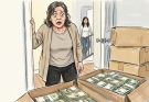 Part1: My daughter married a Korean man when she was 21. She hasn’t been home for twelve years, but every year, she sends $100,000. This Christmas, I decided to visit her in secret. When I opened the door to her house… I froze in my tracks.