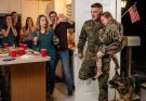 A soldier came home early expecting to surprise his family. Instead, he found his young daughter hiding in the mud behind the house.