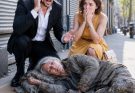 We froze when we found Mom sleeping on newspapers beneath a highway overpass. “What happened to your $450,000 house?”