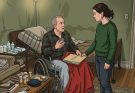 PART1:After five years of caring for my paralyzed husband, I heard him laugh and call me his “free nurse.” That day, I didn’t yell… that day, I began taking everything from him without him even noticing.